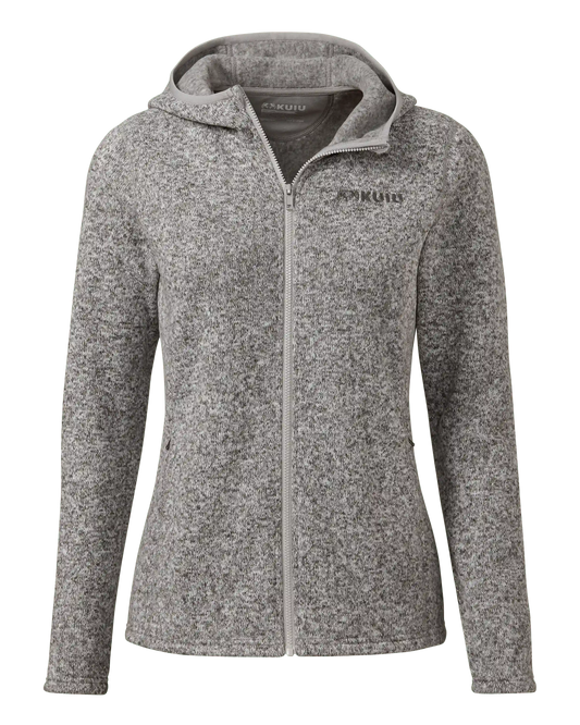Women's Base Camp Hooded Sweater | Stone White Heather