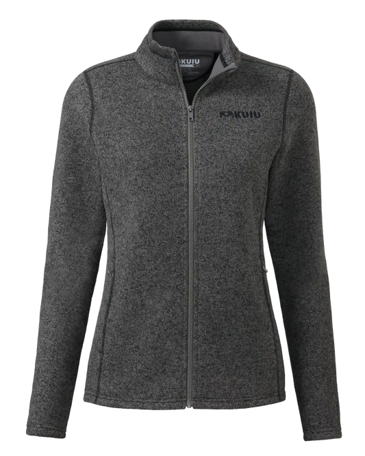 Women's Base Camp Full Zip Sweater | Charcoal Heather
