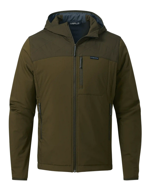 Transit Packable Hooded Jacket | Dark Army/Army