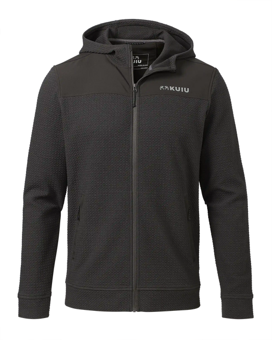 Solitude Knit Hoodie | Asphalt