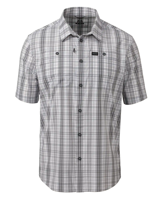 Borrego SS Shirt | Granite Plaid