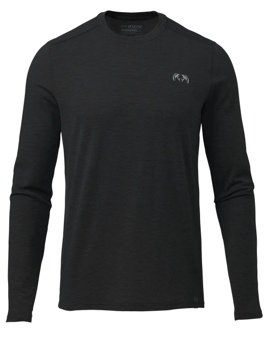 ULTRA Merino 120 LT LS Crew-T | Black