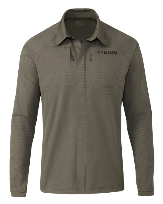 Tiburon Hybrid Snap Shirt | Ash