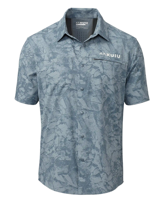 Mesa Vented SS Snap Shirt Gritstone | Slate Gritstone