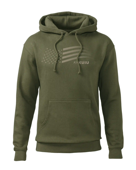 KUIU Flag Hoodie | Army