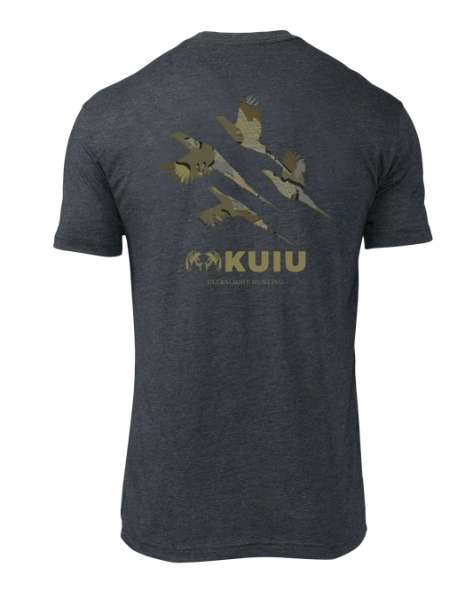 KUIU Valo Upland T-Shirt | Charcoal