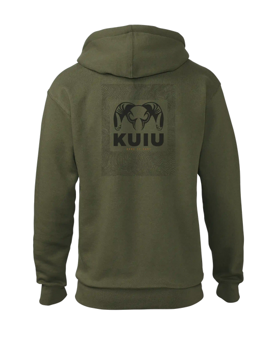 KUIU Topo Back Logo Hoodie | Army