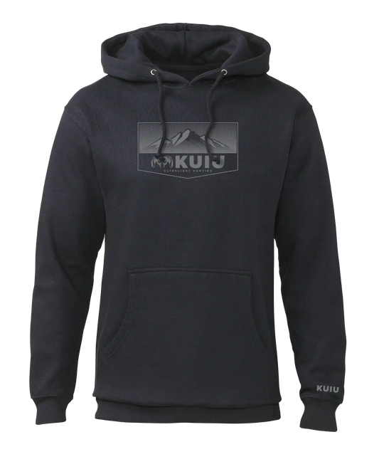 KUIU Ultralight Mountain Logo Hoodie | Navy