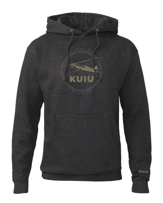 KUIU Super Cub Logo Hoodie | Charcoal