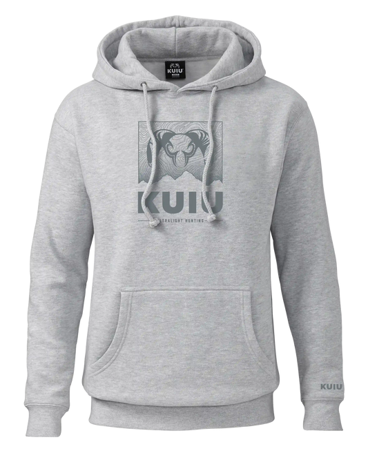 KUIU Topo Mountain Hoodie | Heather Grey