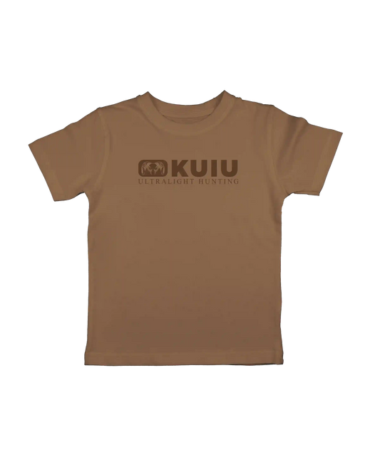 Toddler Block Logo T-Shirt | Chai