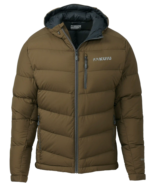 Super Down PRO Hooded Jacket | Bourbon