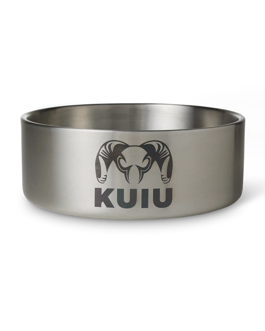 KUIU Stainless Steel Dog Bowl | Stainless Steel