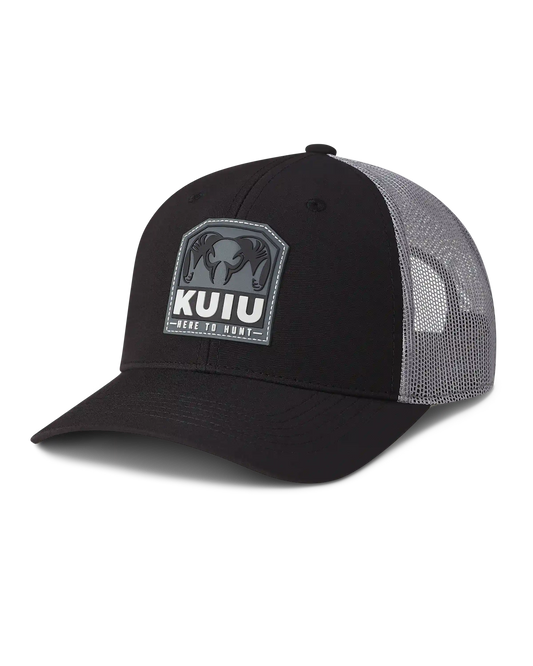 KUIU Here to Hunt Patch Hat | Black/Grey
