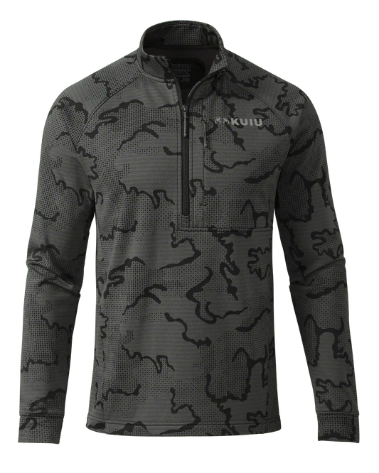 Ridgepoint Fleece Zip-T | Black Tonal