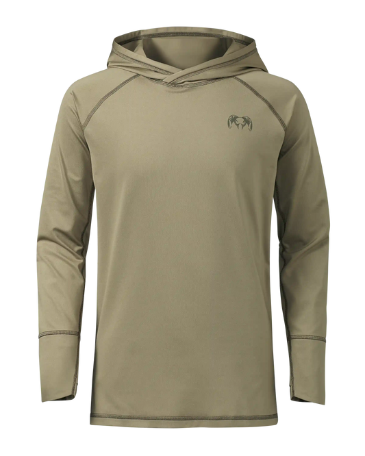 Youth Gila LS Hoodie | Khaki